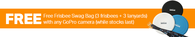 Free Frisbee Swag Bag!