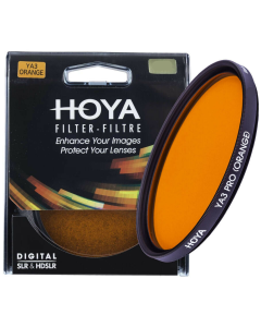 Hoya 58 mm HMC YA3 Round Filter - Orange