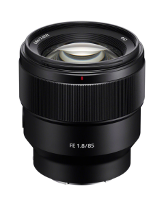 Sony FE 85mm f1.8 Full Frame E-mount Lens: Refurbished