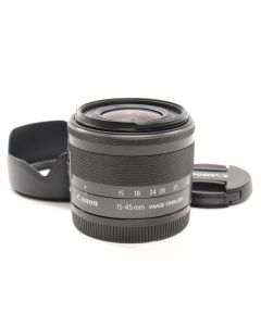USED Canon EF-M 15-45mm f3.5-6.3 IS STM Lens - Black