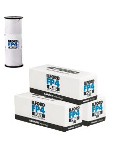 Ilford FP4 Plus ISO 125 Black & White 120 Roll Film - 3 Pack