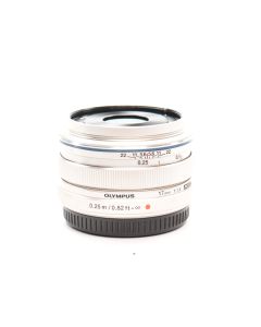 USED Olympus 17mm f1.8 M.Zuiko Digital Prime Lens - Silver 