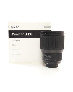 USED Sigma 85mm F1.4 DG HSM Prime Lens For Nikon Fit