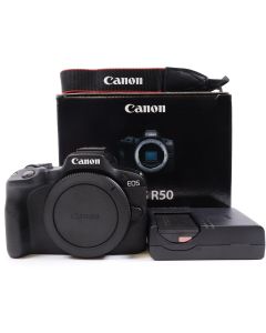 USED Canon EOS R50 APS-C Digital Mirrorless Camera Body - Black -