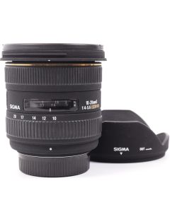 USED Sigma 10-20mm F/4-5.6 Wide Angle Zoom Lens Nikon DX Mount