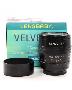 USED Lensbaby Velvet 56mm f/1.6 For Micro Four Thirds Fit