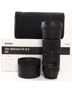 USED Sigma 150-600mm F5-6.3 C Contemporary DG OS HSM Lens: Canon Fit