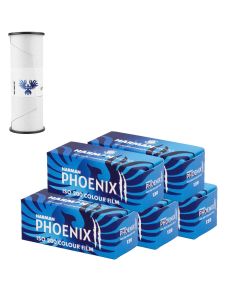 Harman Phoenix II ISO 200 C41 Colour 120 Film - 5 Pack