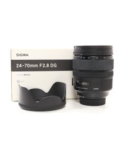 USED Sigma 24-70mm F2.8 DG OS HSM Art Lens - Nikon Fit 