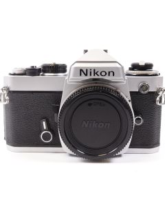 USED Nikon FE 35mm Film SLR Camera Body Only Silver