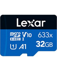 Lexar 32GB MicroSDHC 633x UHS-I Card Blue Series (100MB/s)