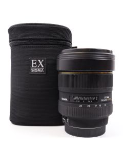 USED Sigma 12-24mm f/4.5-5.6 Ultra Wide Angle Zoom Lens Canon Fit DSLR 