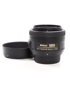 USED Nikon 35mm F/1.8 Prime Portrait Lens Nikon DX Mount