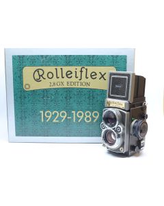 Rolleiflex 2.8 GX Limited Edition 1929-1989 60 Jahre Gold 120 Film Camera