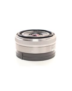 USED Sony E 16mm f2.8 Pancake E-mount Lens 