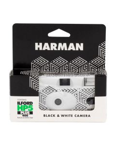 Harman Ilford HP5+ Plus Black & White Single Use Disposable 27 Exposure 35mm Film Camera
