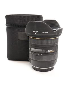 USED Sigma 10-20mm F/4-5.6 DC HSM Wide Angle Zoom Olympus FOUR THIRDS Mount 