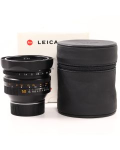 USED Leica 50mm F/1.0 Noctilux-M 11822 Black Leitz 