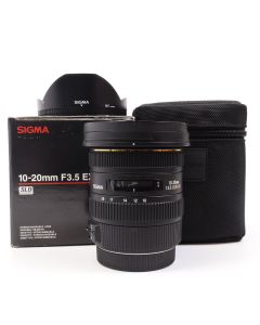 USED Sigma 10-20mm f/3.5 EX DC HSM Wide Angle Zoom Lens Canon EF Fit APS-C 