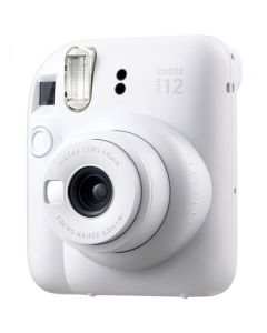 Fujifilm Instax Mini 12 Compact Instant Film Camera: Clay White - A Grade