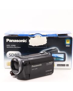 USED Panasonic HDC-SD80 HD SD Card Digital Video Camcorder 