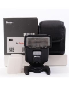 USED Nissin i40 Canon Compact Flash Speedlite Hot Shoe Camera Flash