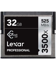 Lexar 32GB 3500x Pro CFast Compact Flash Card