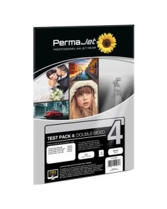 PermaJet Photo Paper Test Pack 4 - Double Sided A4 - 20060