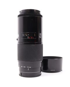 USED Minolta 75-300mm f/4.5-5.6 Telephoto Zoom Camera Lens AF Autofocus 