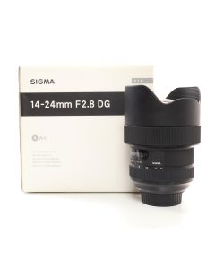 USED Sigma 14-24mm F2.8 DG HSM Wise Angle Zoom Lens: Nikon Fit -