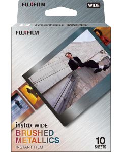 Fujifilm Instax Wide Film Brushed Metallics - 10 Sheets