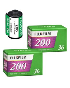 Fujifilm 200 35mm Colour Film 36 Exposures - 2 pack