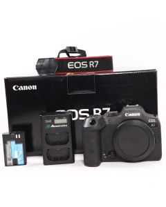 USED Canon EOS R7 APS-C Digital Mirrorless Camera Body 92K-