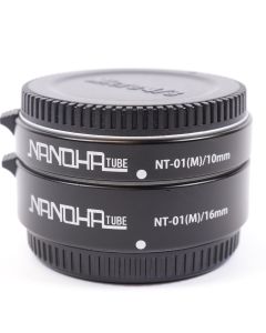 USED Micro Four thirds Extention Tubes 10mm 16mm MFT 