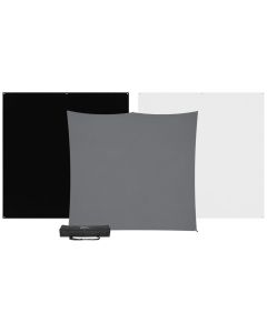 Westcott X-Drop Pro 3-Pack Backdrop Kit 240x240cm (8x8ft) - 815K
