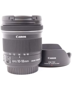USED Canon EF-S 10-18mm f/4.5-5.6 IS STM Wide Angle APS-C Lens