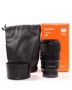 USED Sony FE 90mm f2.8 Macro G OSS Full Frame E-mount Lens 