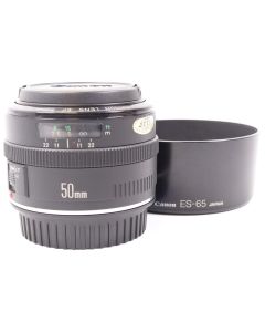 USED Canon EF 50mm f/1.8 Camera Lens DSLR Standard Prime Portrait Lens 