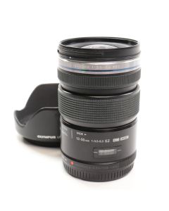 USED Olympus 12-50mm f3.5-6.3 AF ED MFT M.Zuiko EZ Lens: Black 