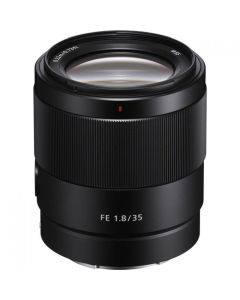 Sony FE 35mm F1.8 Full Frame E Mount Wide Angle Prime Lens: Refurbished