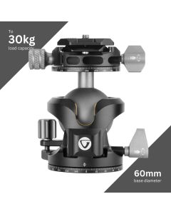Vanguard LBP-60S Arca Compatible Low Profile Dual Axis Pro Ball Head
