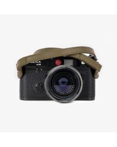 Bronkey Roma 103 Leather Camera Wrist Strap - Olive - 95cm