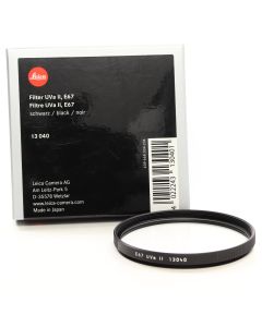 USED Leica E67 UVa II 67mm Filter - Black