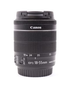 USED Canon EF-S 18-55mm F/3.5-5.6 IS STM Zoom Lens