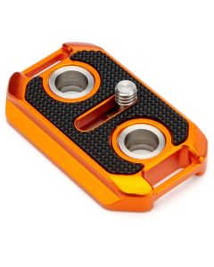 3 Legged Thing AXIS QD7 Long Quick Release Plate - Orange