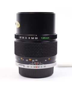 USED Olympus 135mm f/3.5 OM-System E.Zuiko Auto-T Telephoto Prime Lens 