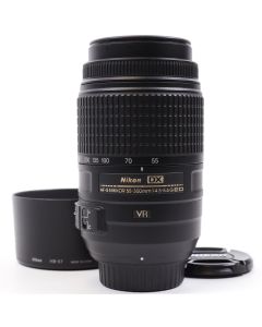 USED Nikon 55-300mm F/4.5-5.6 G AF-S NIKKOR VR Telephoto Zoom Lens ln