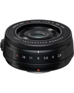 Fujifilm XF 23mm f2.8 R WR Pancake Lens - Black