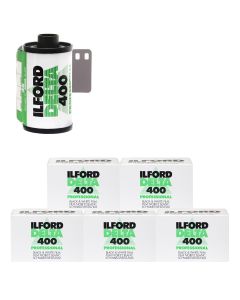 Ilford Delta 400 Black & White 36 Exposure 35mm Film - 5 Pack