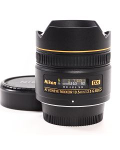 USED Nikon 10.5mm f2.8 G IF-ED AF DX Fisheye Lens